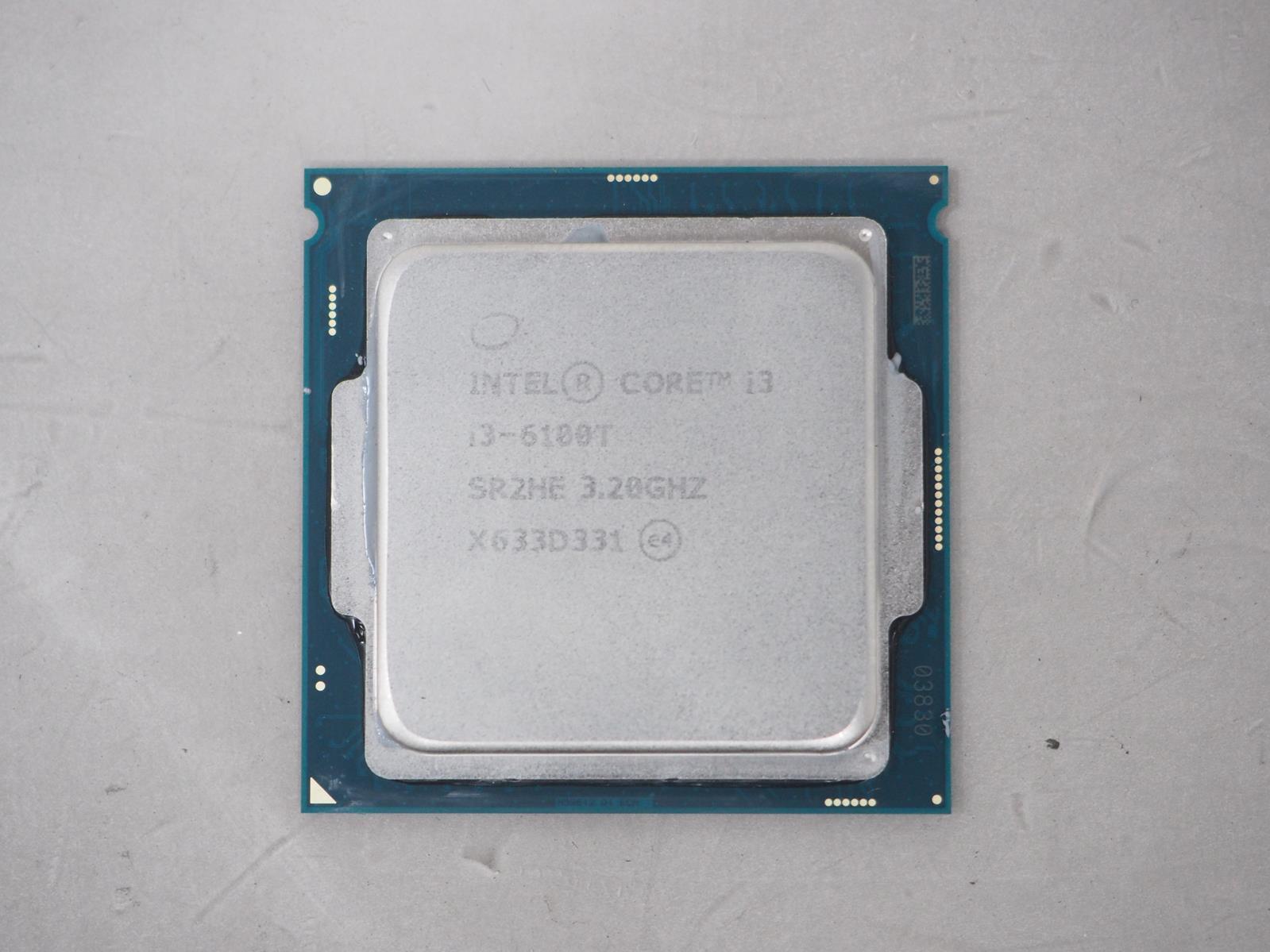 INTEL CORE I3-6100T 3.20GHz FCLGA1151 Tested Working