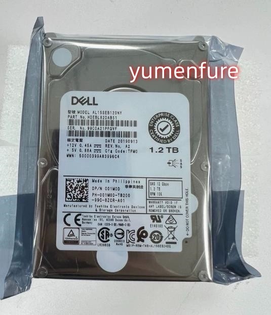 DELL Dell AL15SEB120NY 001M0D 01M0D 1.2TB SAS 12G 2.5-inch Server Hard Drive