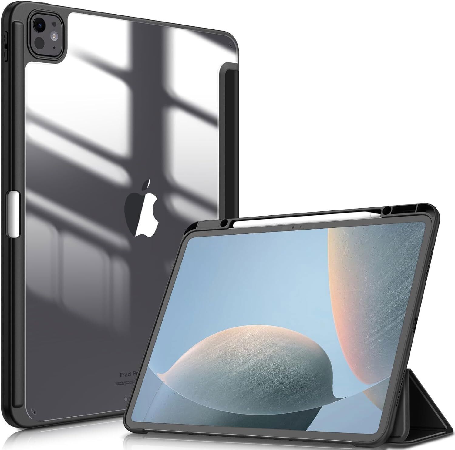 Hybrid Slim Case for iPad Pro 13-inch (M5) 2025 / (M4) 2024 Shockproof Cover