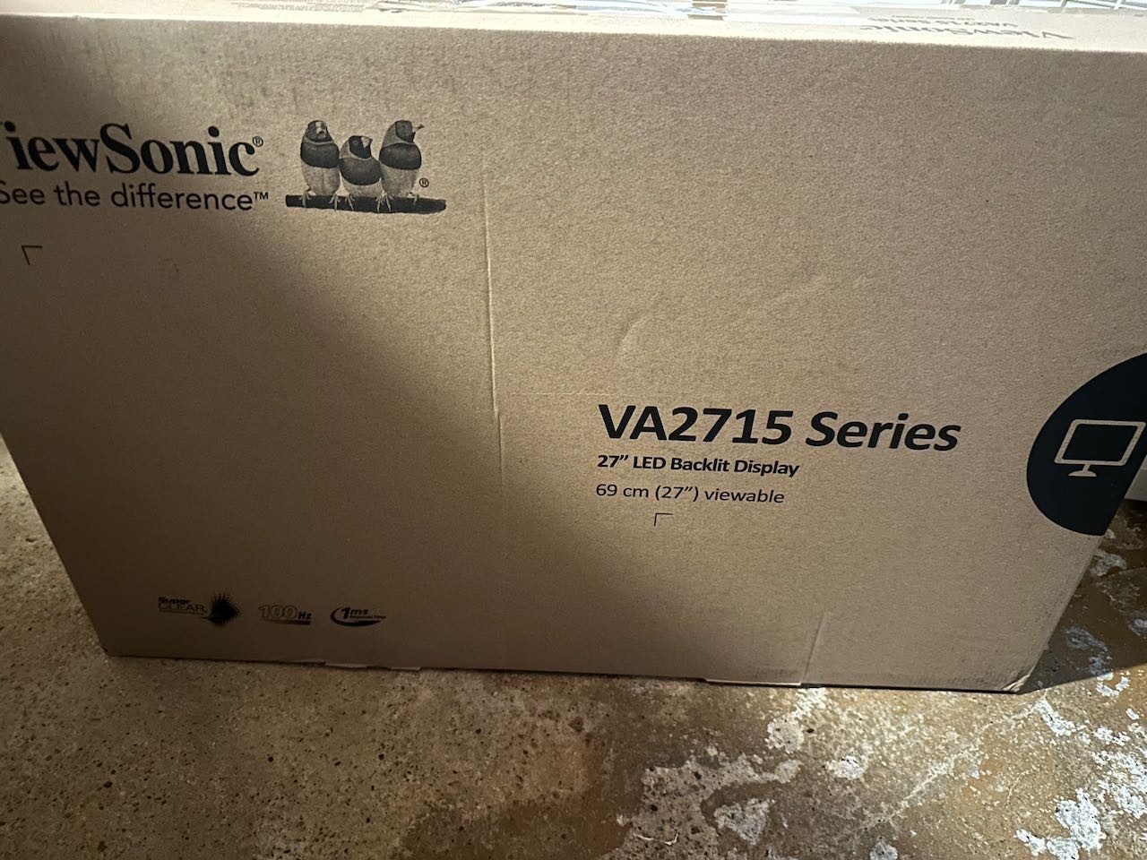 ViewSonic VA2715-2K-MHD 27" 75Hz VA LED Monitor - Black