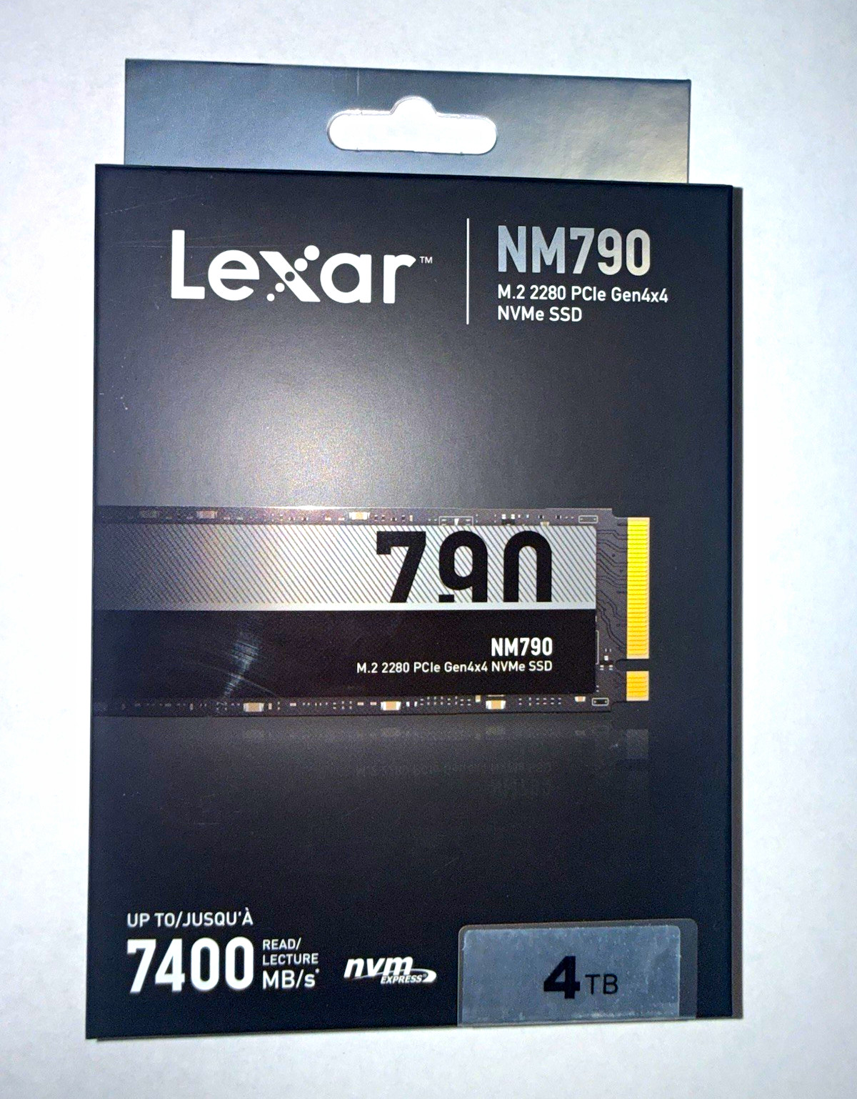 Lexar NM790 4TB M.2 2280 PCIe Gen4x4 NVMe SSD 4TB