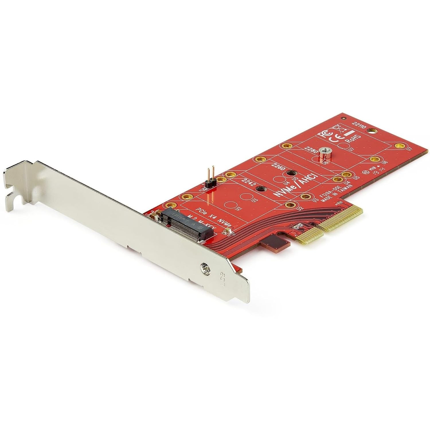 M.2 PCIe SSD Adapter x4 PCIe 3.0 NVMe/AHCI M-Key/NGFF PCIe SSD Adapter M2 NVMe