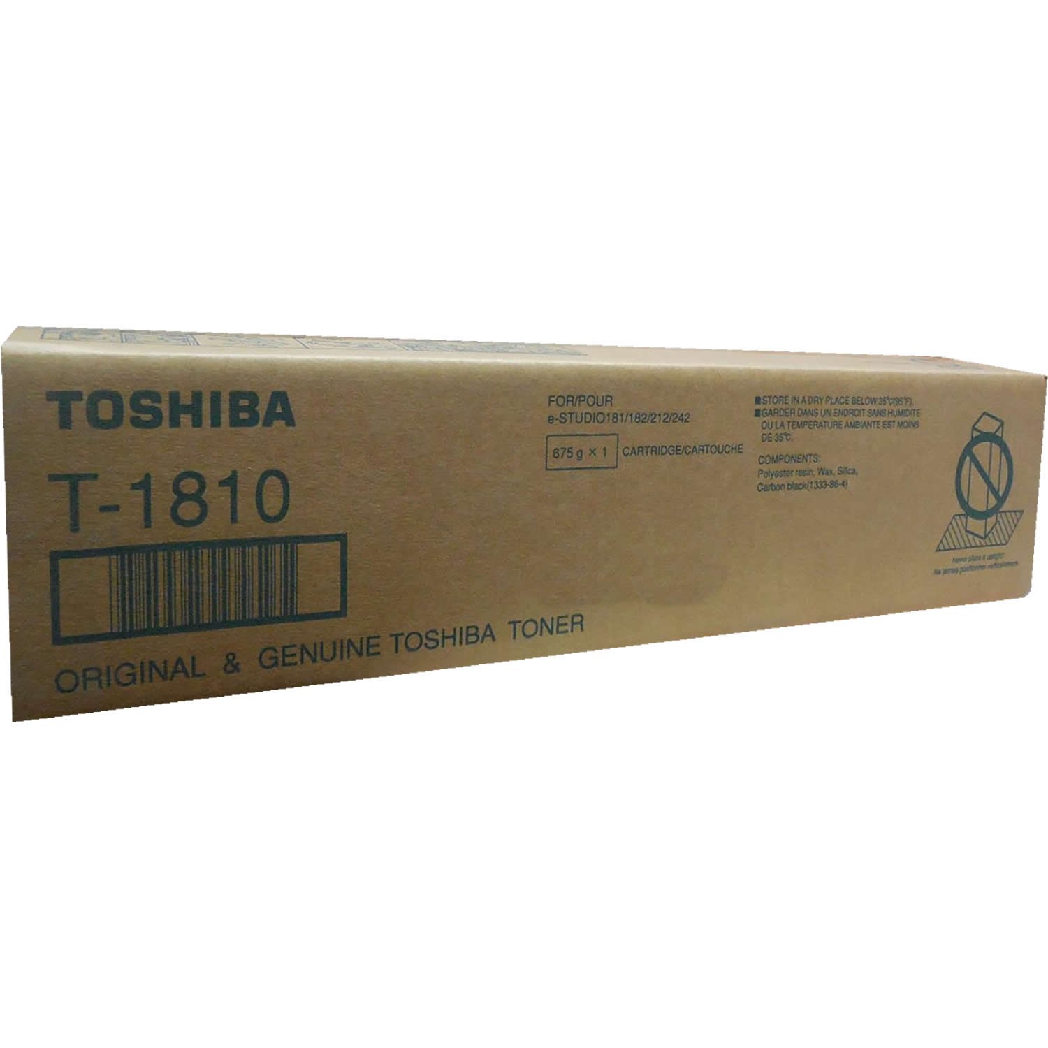 Genuine OEM Toshiba T1810 (T-1810) Black Toner Cartridge NIB Quick Ship