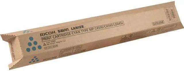 Genuine Ricoh 884981 Brand New Sealed Box Cyan Toner Cartridge. We Ship Fast