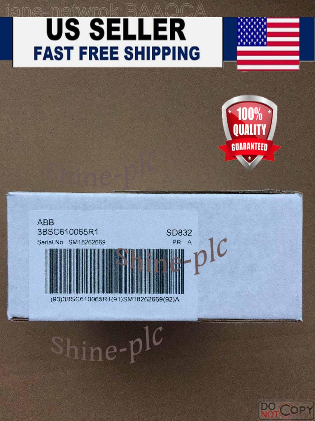 1PCS NEW 3BSC610065R1 (by DHL or Fedex) US Free TAX