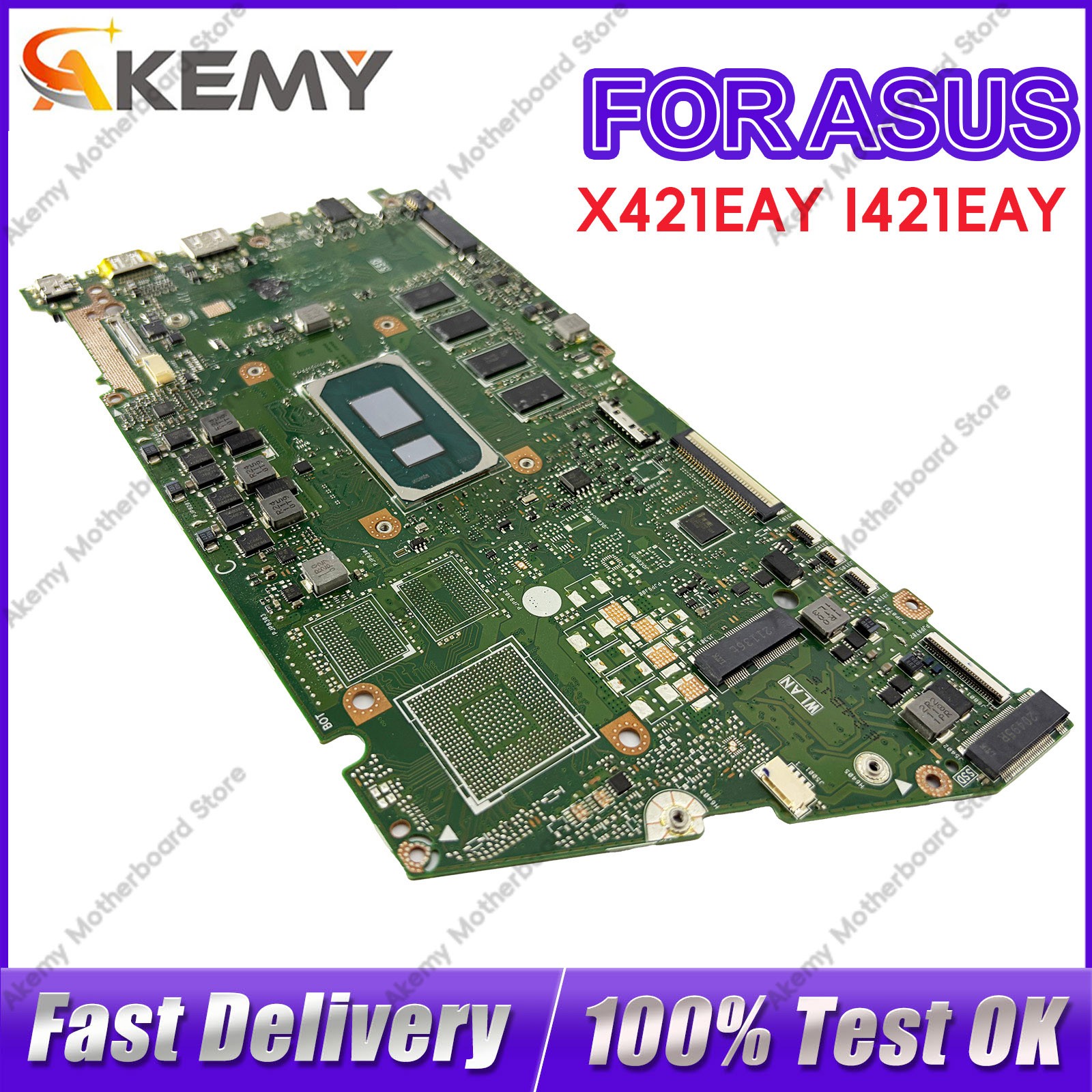 X421EAY Motherboard For ASUS X421EPY ADOL14EA X421EQY Mainboard i3 i5 i9 CPU