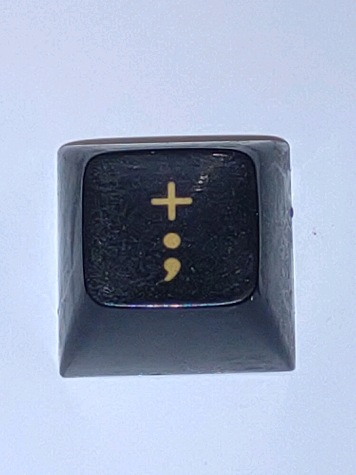 TRS-80 Model III Keyboard Replacement Key Cap (PLUS/SEMI COLON) VTG Original 