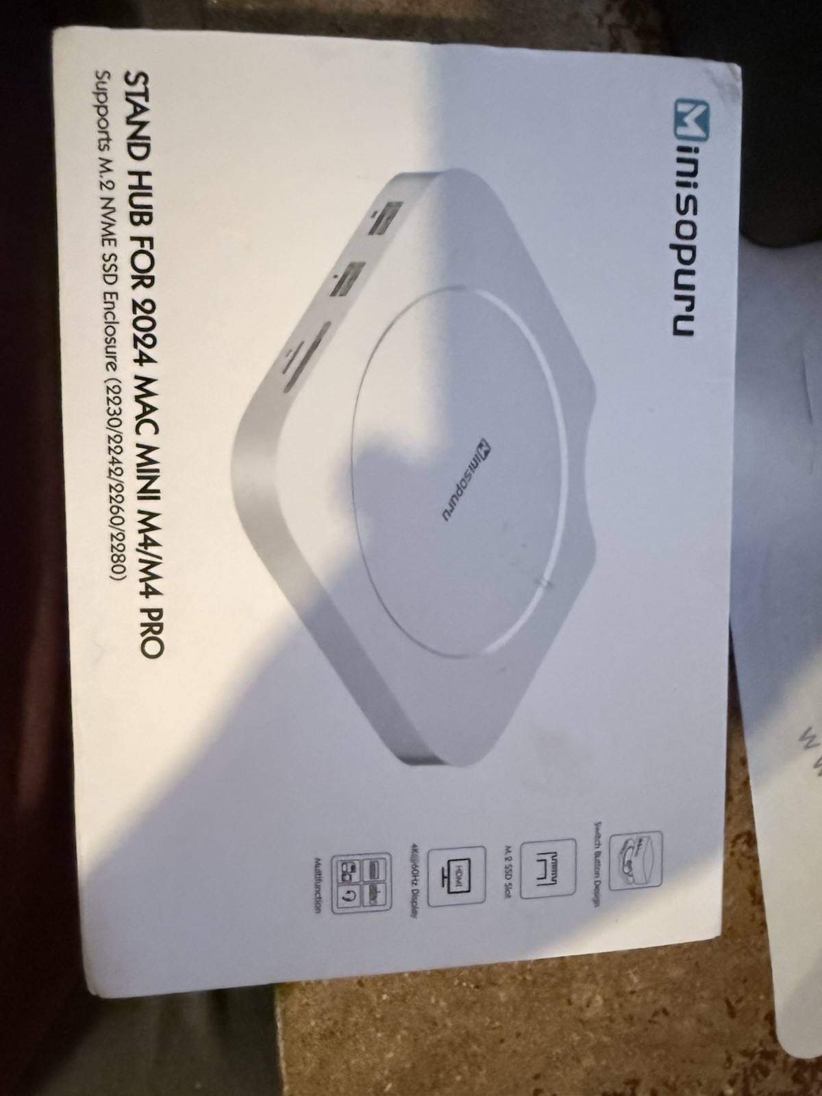 Minisopuru Mac Mini M4 Dock