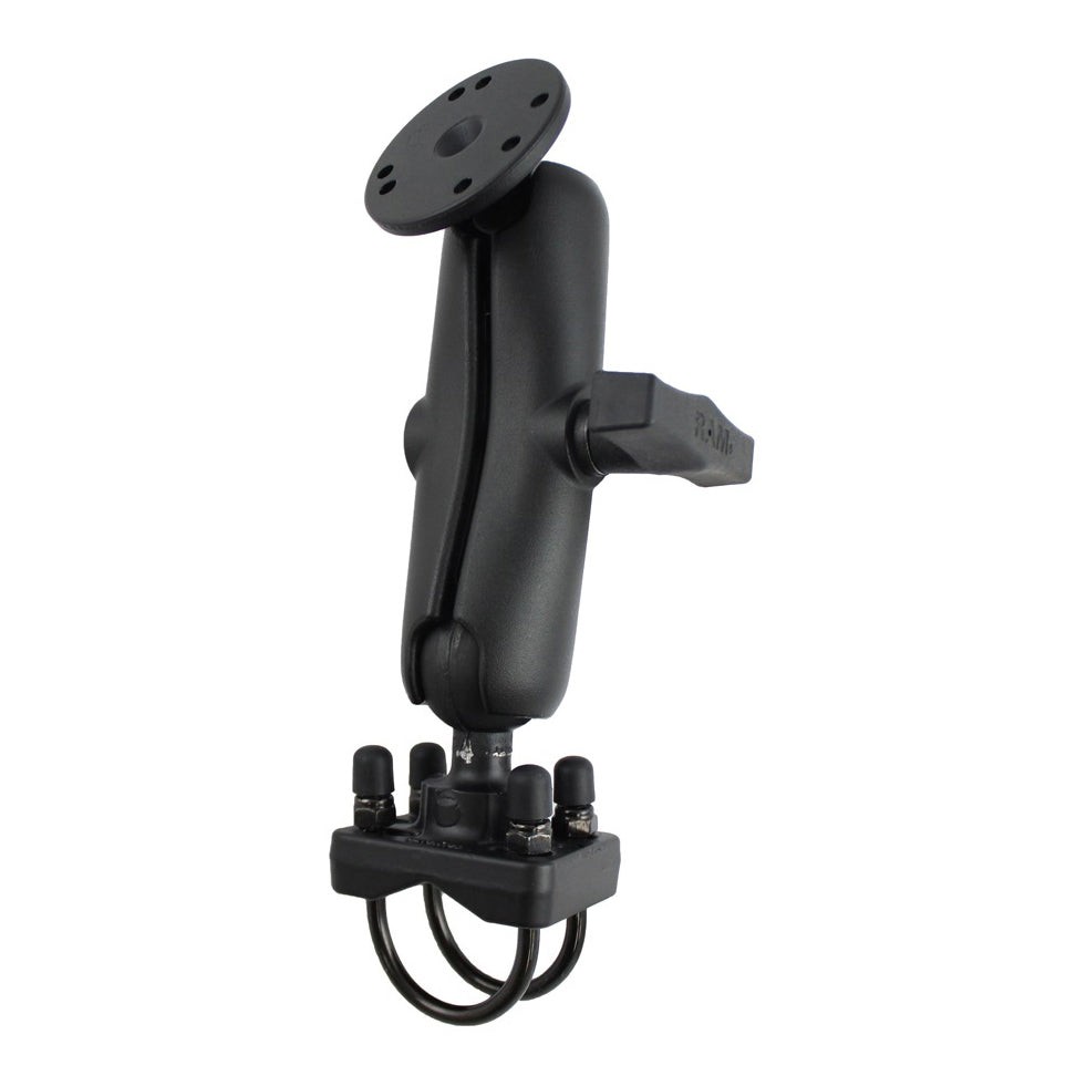 RAM-101U-235-1  RAM Double U-Bolt Rail Mount for Larger Rails...