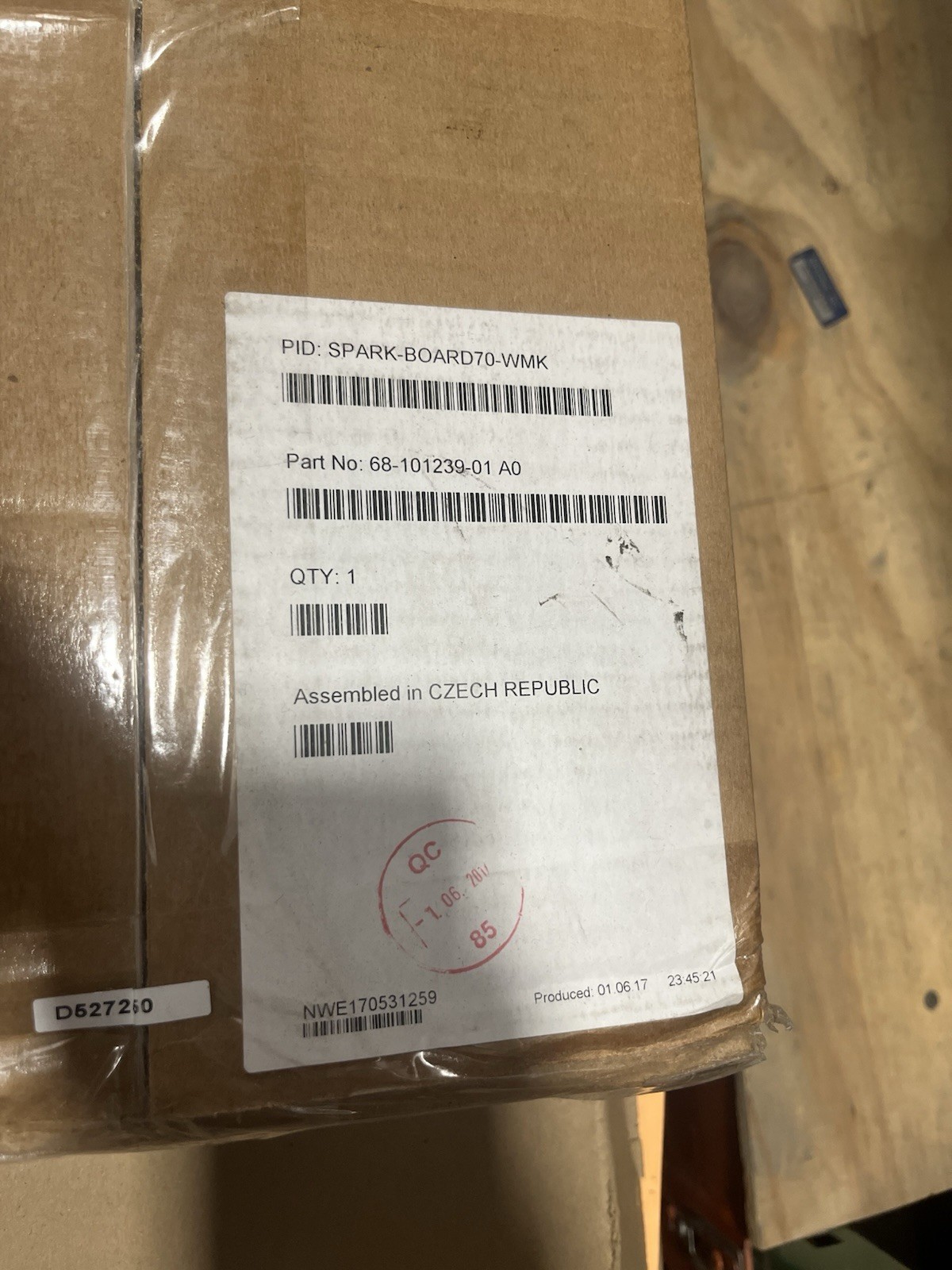 Cisco SPARK-BOARD70-WMK Wall Mount Kit for Webex Board 70 68-101239-01 OEM