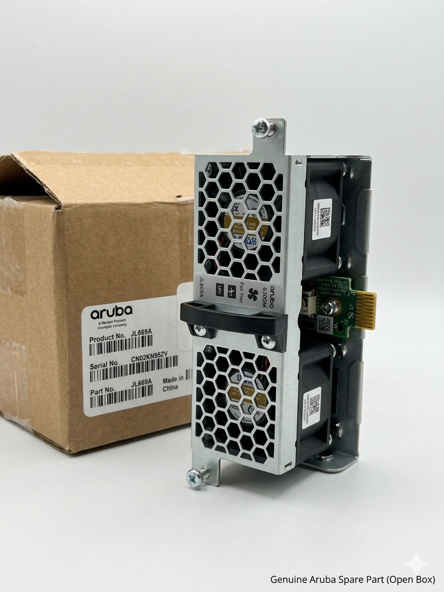 New HPE Aruba 6300M Fan Tray Module JL669A JL669-61001 Open Box