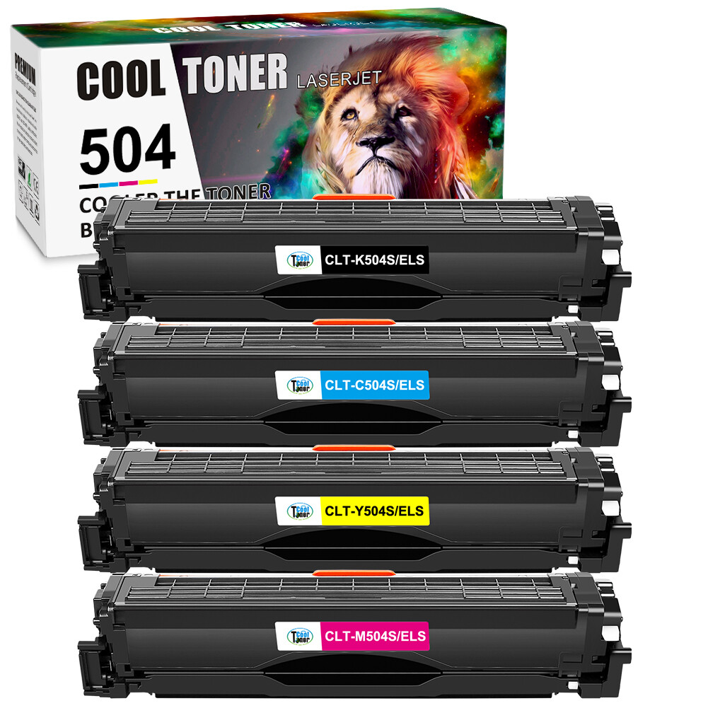 CLT-K504S 504S Toner Compatible for Samsung C1810w C1860fw CLP-415nw 4159fw Lot