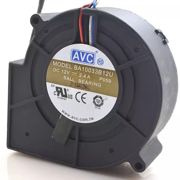 AVC BA10033B12U 9733 12V 2.4A 9CM 4-Wire Blower Fan