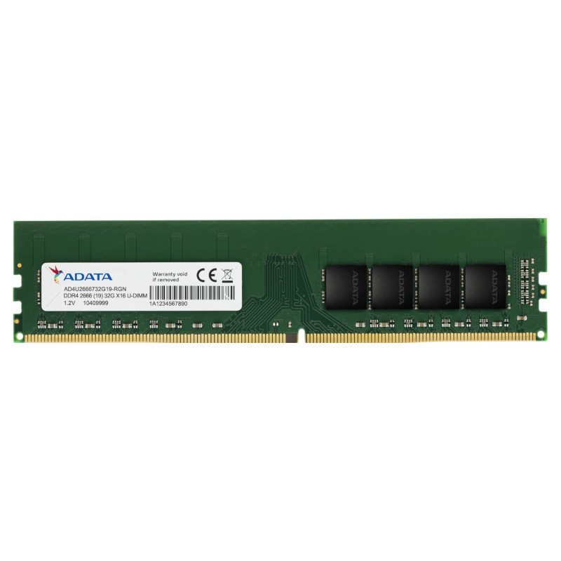 Memory RAM ADATA 8GB 3200MHz DDR4 U-DIMM 1.2V JEDEC 22CL - AD4U32008G22-SGN