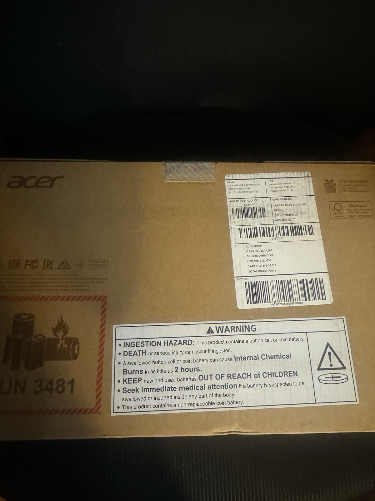 Acer Aspire 14 AI Copilot+ PC WUGXA Intel Ultra 7 256V 1TB SSD 16GB Laptop Gray