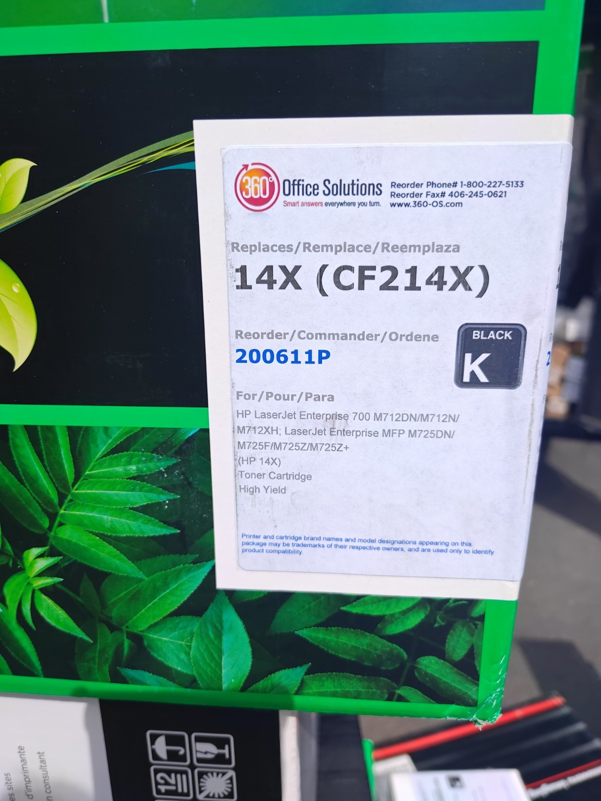  For HP 14X CF214X High Volume Print Cartridge