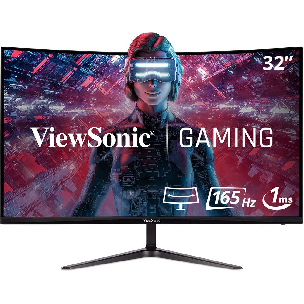 Viewsonic VX3218-PC-MHD 31.5" 1920x1080 FHD 165Hz 1ms Curved Gaming Monitor