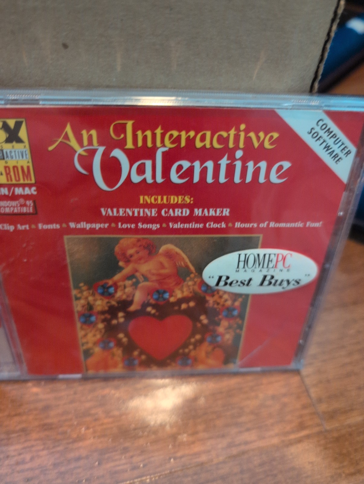 Vintage 1990s An Interactive Valentine PC CD-ROM ESX Interactive Media Retro Win