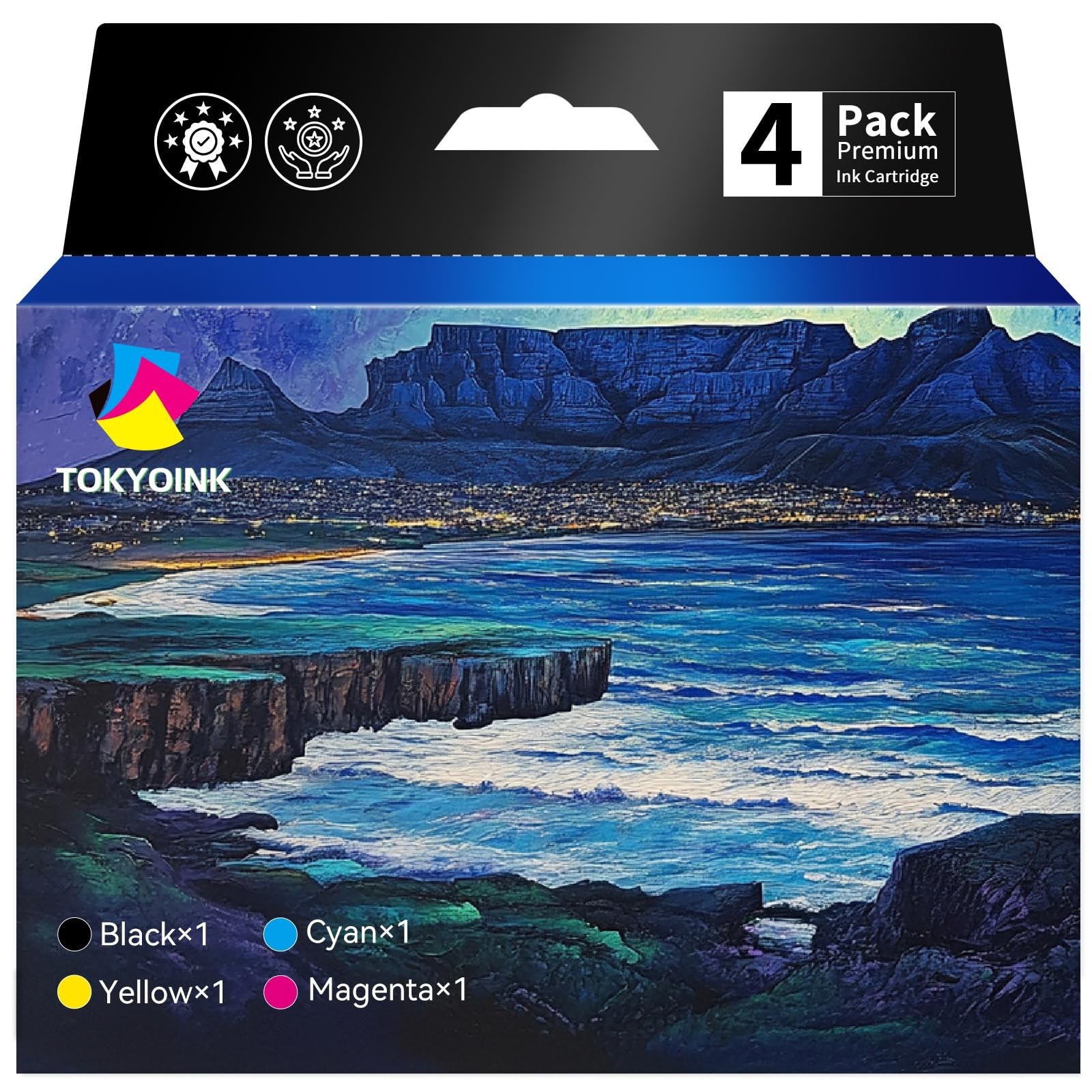 TOKYOINK 923e XL Ink Cartridges Combo Pack Replacement Printer Ink