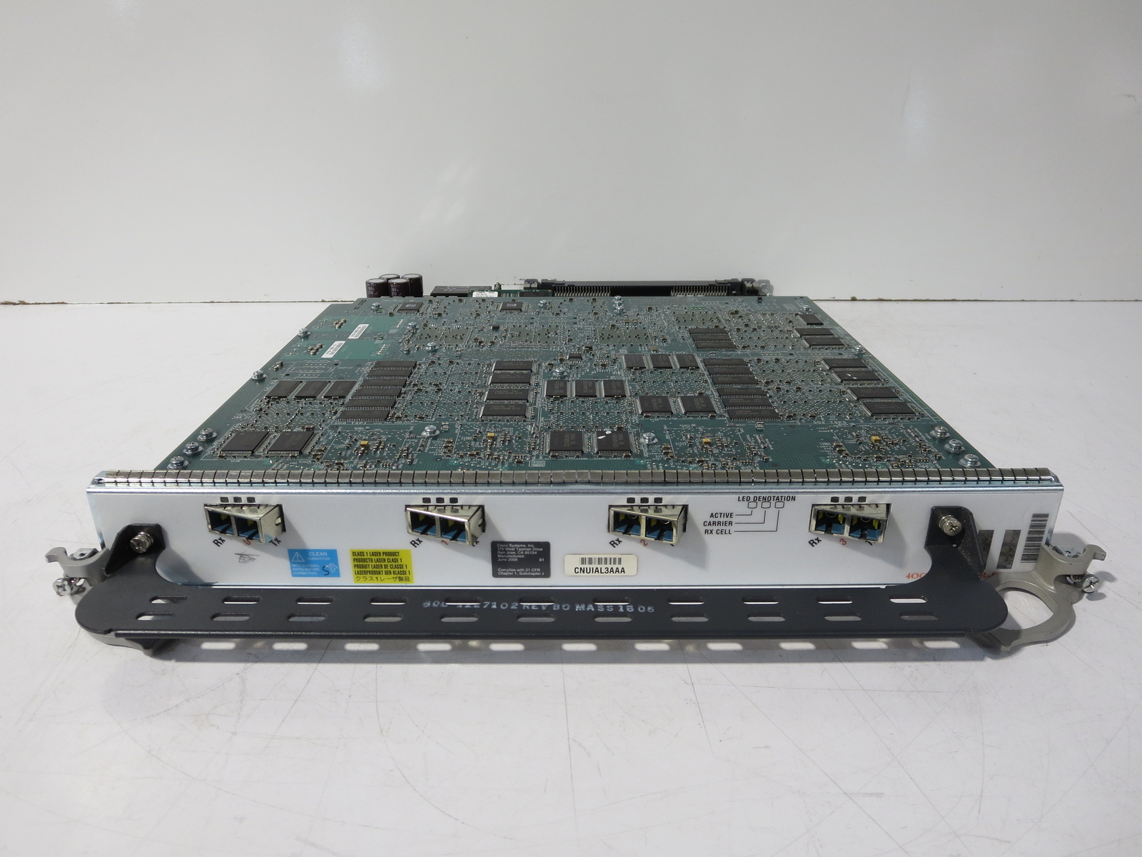 CISCO 4OC12X/ATM-IR-SC, CNUIAL3AAA, 800-20368-06 A0, 4-port OC12/STM4 Eng 3 ATM 