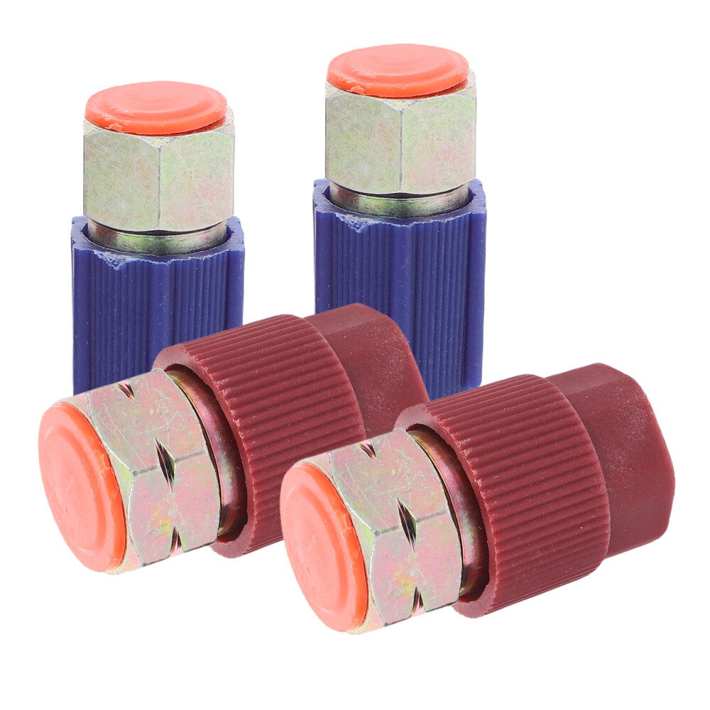 4PCS/Set R1234yf to R134a Adapter Ac Retrofit Kit R134a Adapter Ac Fitting
