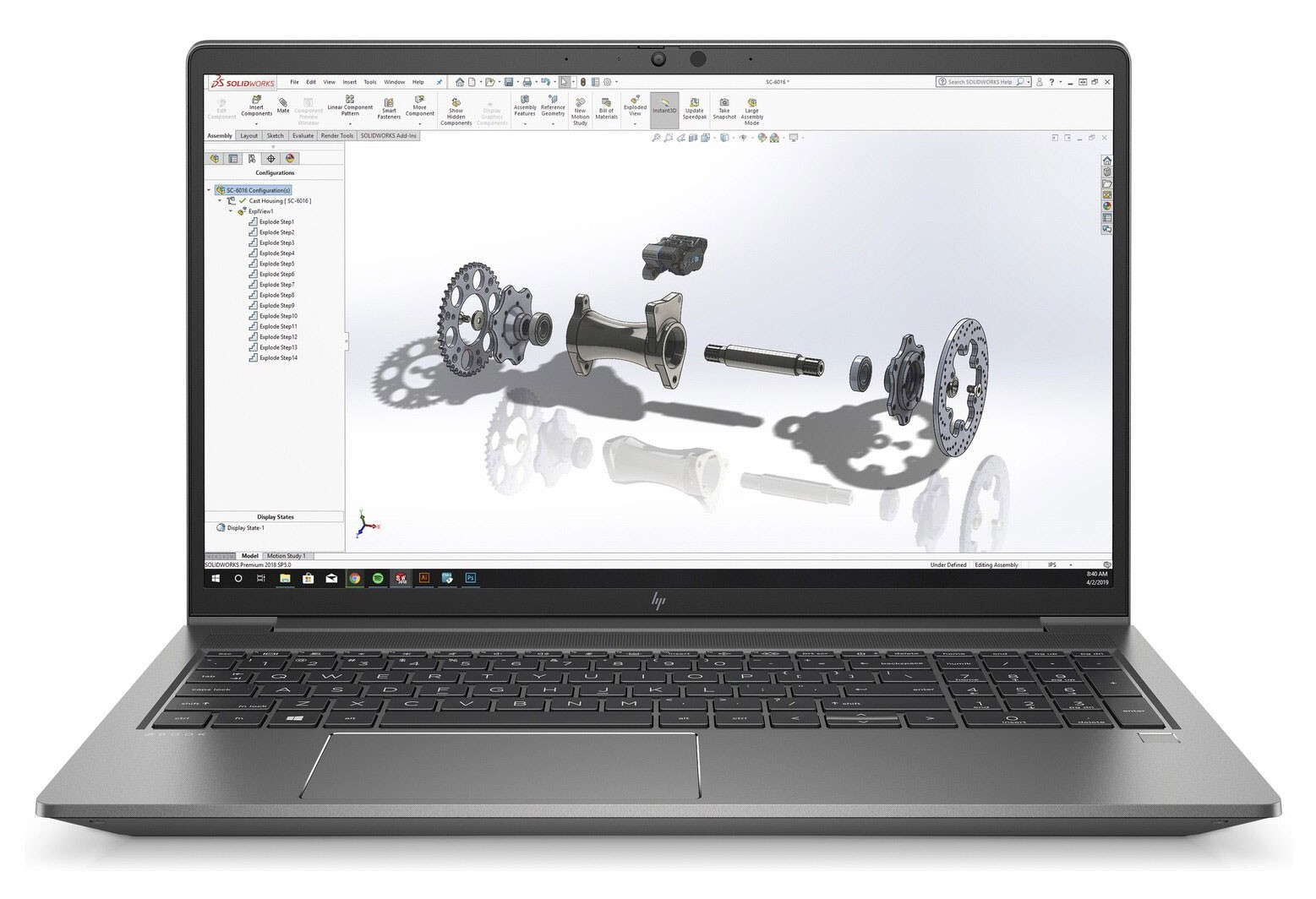 HP ZBook Power G8 15.6" FHD Intel i7-11850H 32 GB 512 GB SSD T1200 W11P Laptop