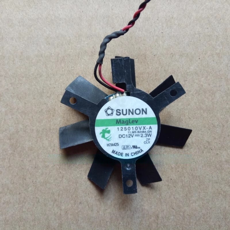 1PCS New SUNON Maglev 125010VX-A DC12V 2.3W Chassis Graphics Fan Cooling Fan