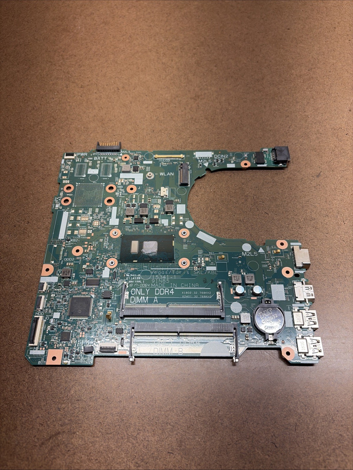 Dell Inspiron 15 3567 Laptop Motherboard i3-6006U DDR4 NP4RY