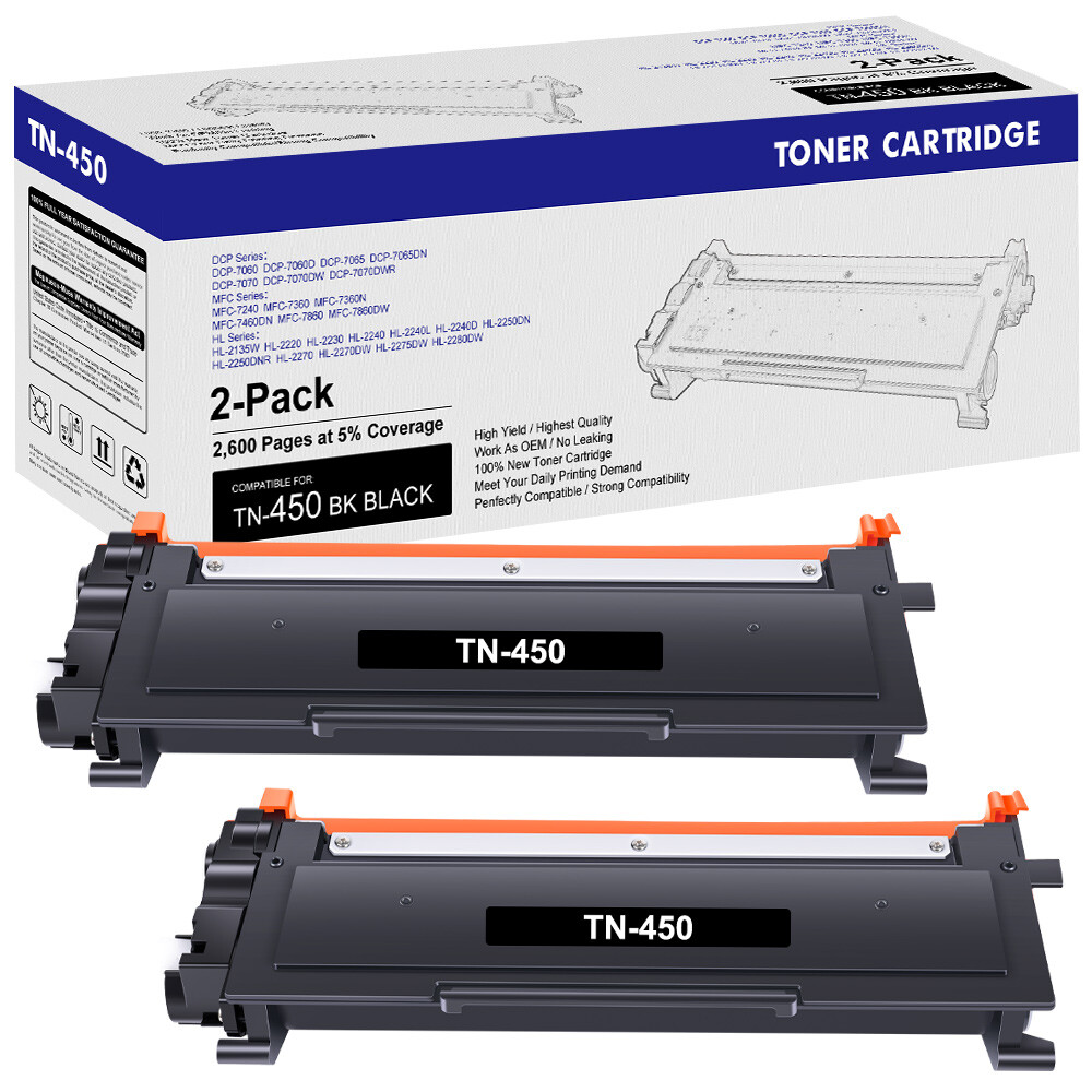 TN450 DR420 Toner or Drum Compatible With Brother MFC-7240 MFC-7360N 7460DN Lot