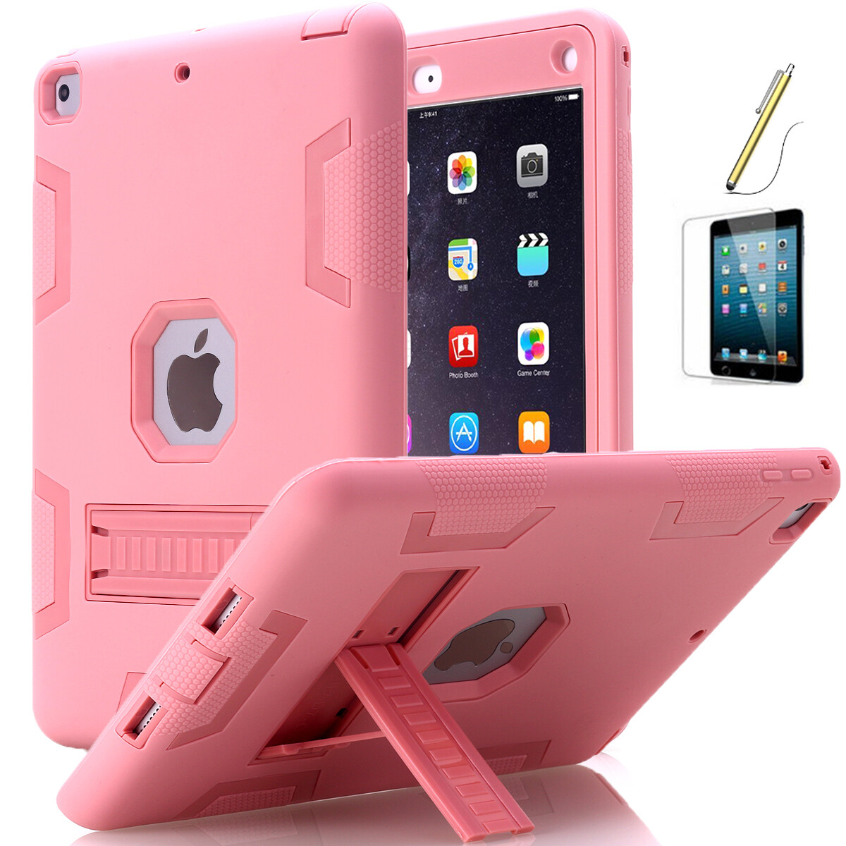 Case For Apple iPad 6th/5th Gen (9.7") Heavy Duty Shockproof Protective Cover