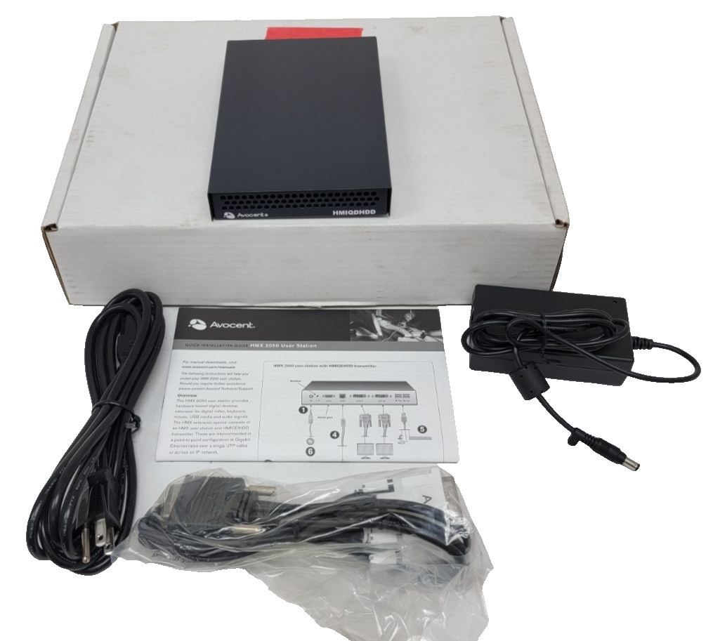New In Box Avocent HMIQDHDD-001 500-189-503 KVM Extender Interface Module