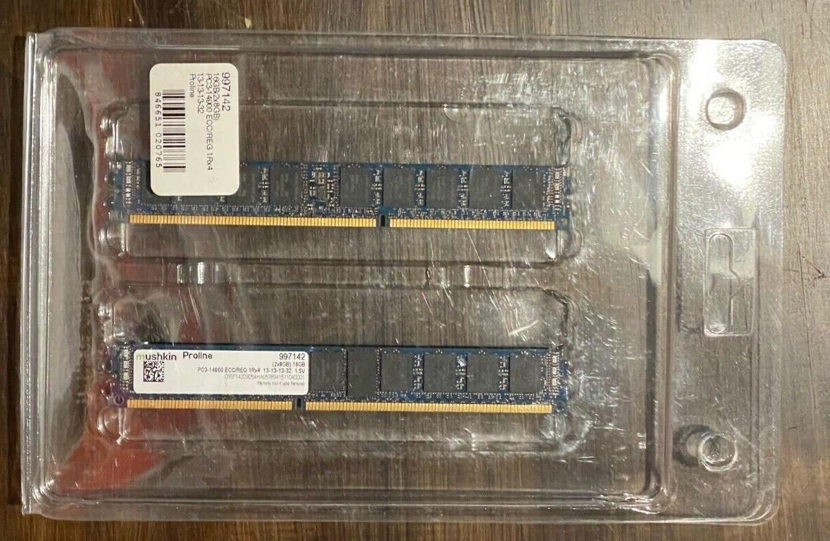 Mushkin Proline DDR3-1866 16GB (2x8GB) Mac Pro 2013 Memory