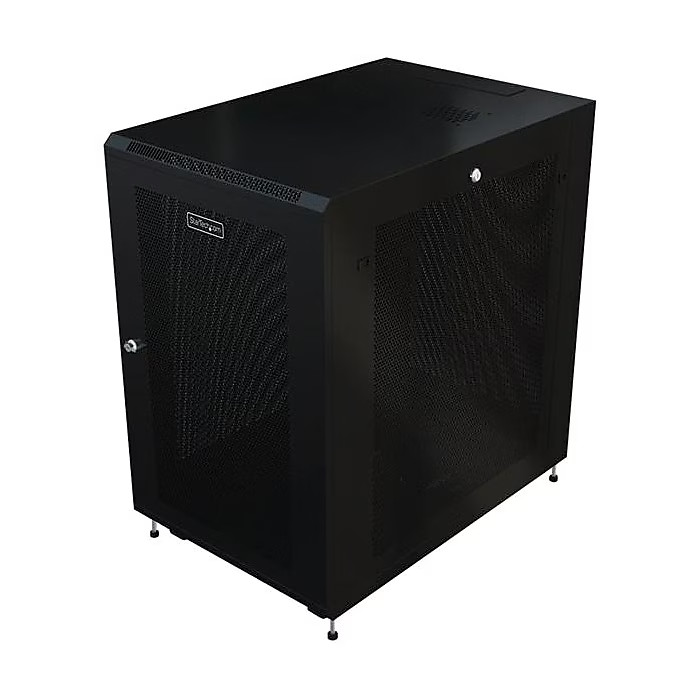 StarTech RK1833BKM Server Rack Cabinet 18U 31in Deep