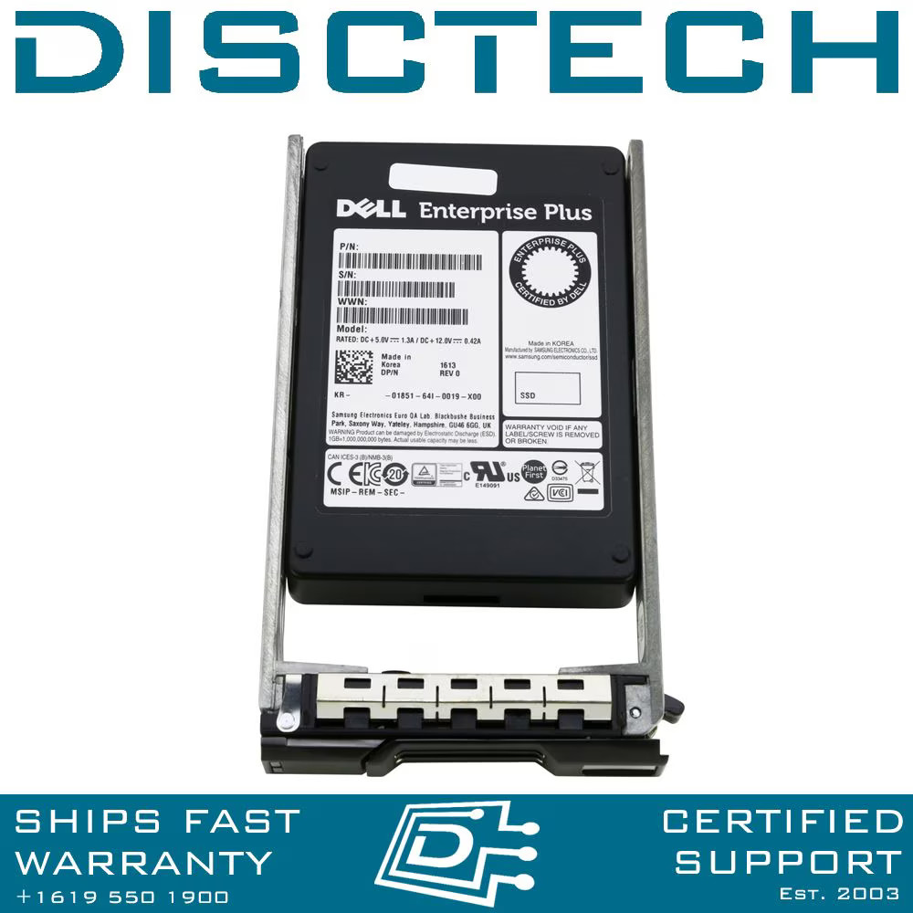 Dell Compellent F9KVC / 1J5K9 400GB 12Gbps SAS Enterprise Plus SSD SDFA383DUB01