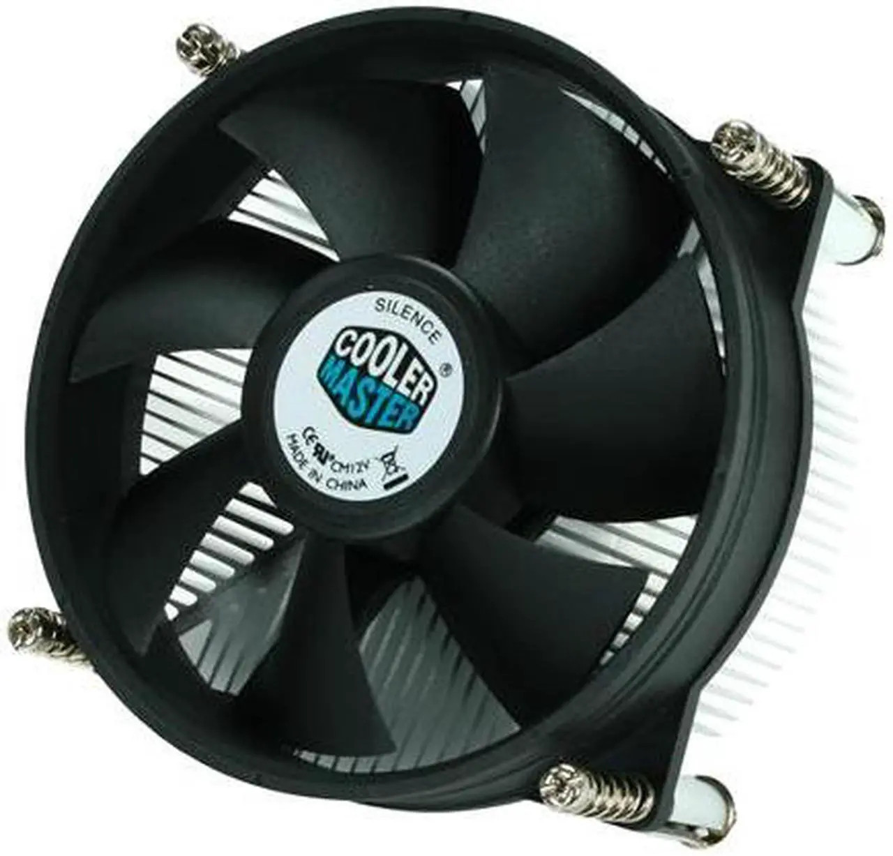 Cooler Master CPU Heatsink Fan Intel LGA1200 1150 1151 1155 1156 with Backplate