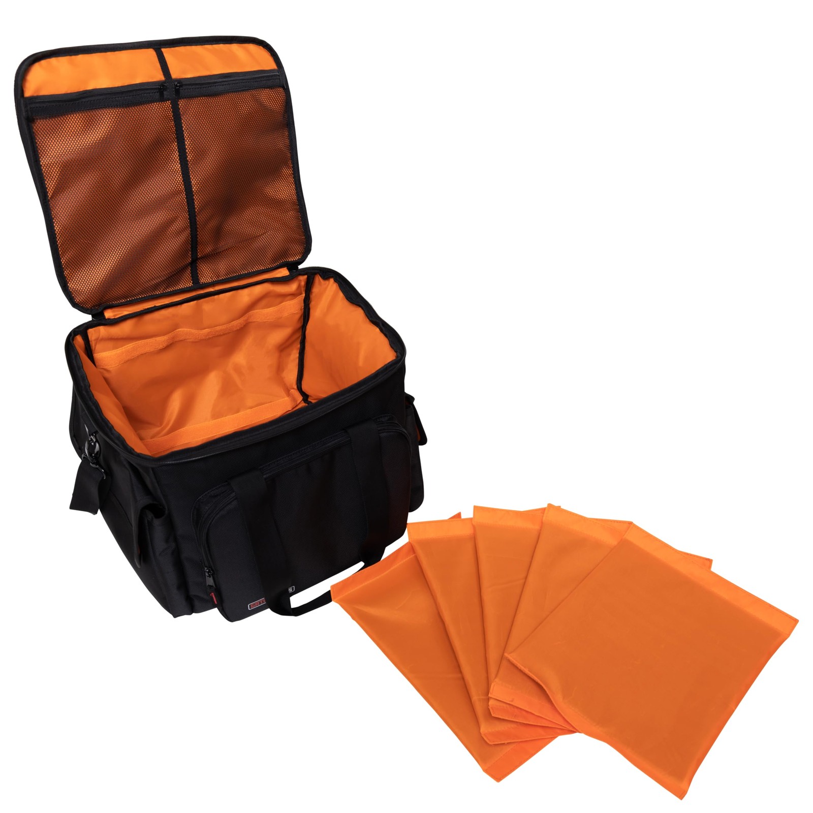 Travel Friendly Cable Bag with Removable Dividers for Organized Cables