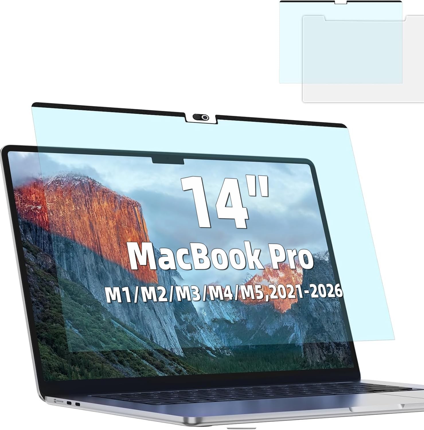 Magnetic Blue Light Blocking Screen Protector for 14" MacBook Pro (2021-2026)