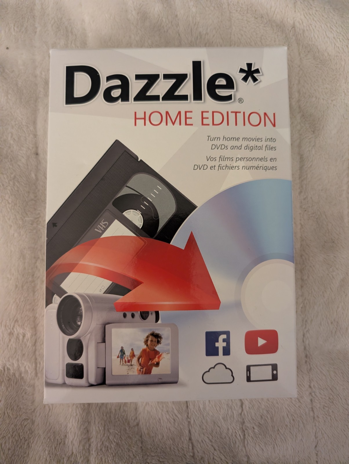 Pinnacle Dazzle Home Edition Converter New Sealed – Transfer VHS to DVD Digital