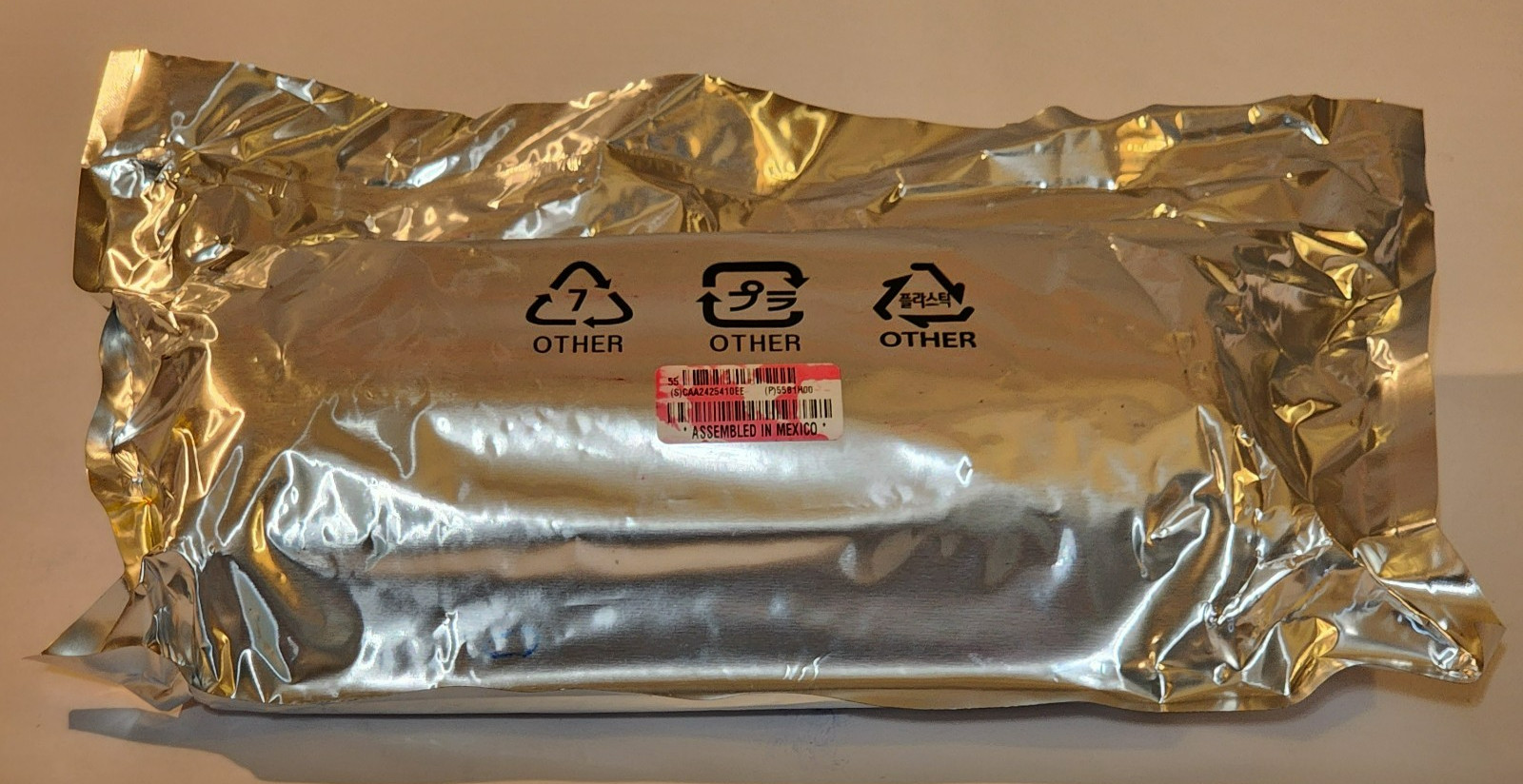 Lexmark 55B1H00 Black Toner Cartridge Hi Yield Genuine New Sealed Bag Ink Stain