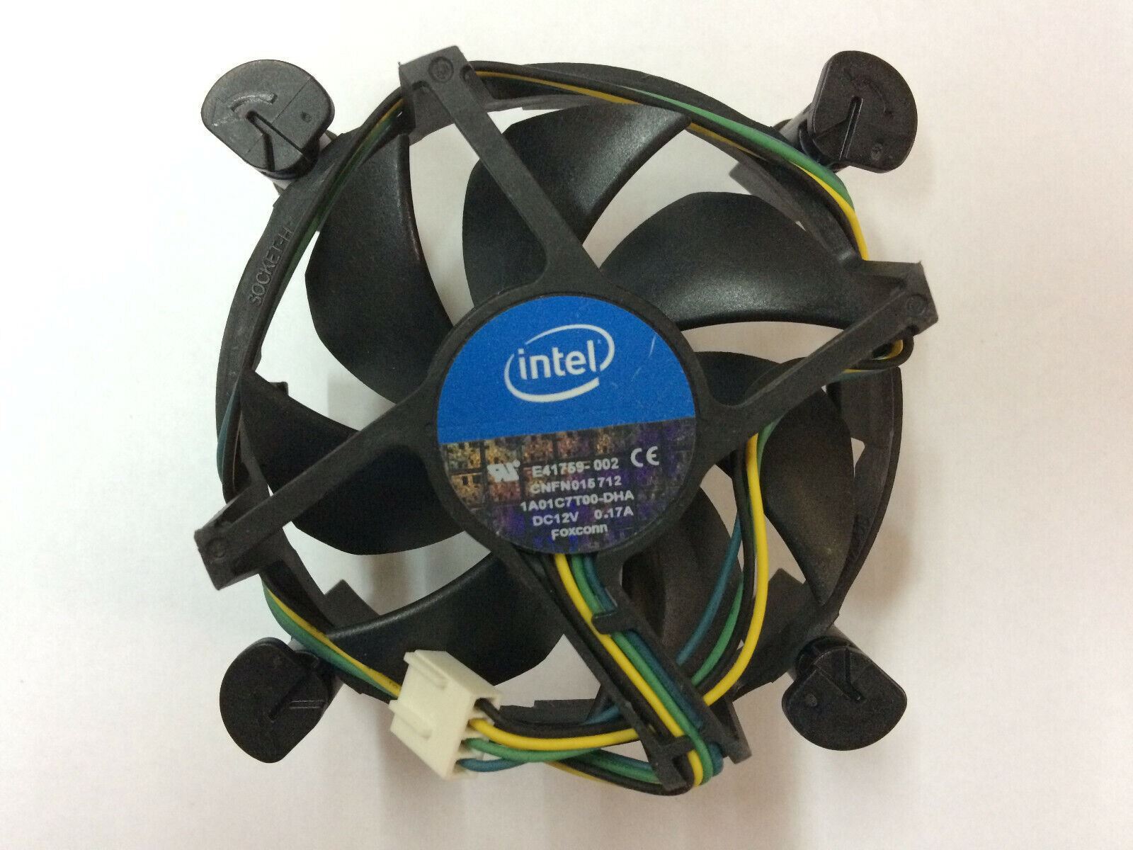 Intel E41759-002 CPU Socket 1156 CPU Fan without heat sink DC12V 0.17A Foxconn
