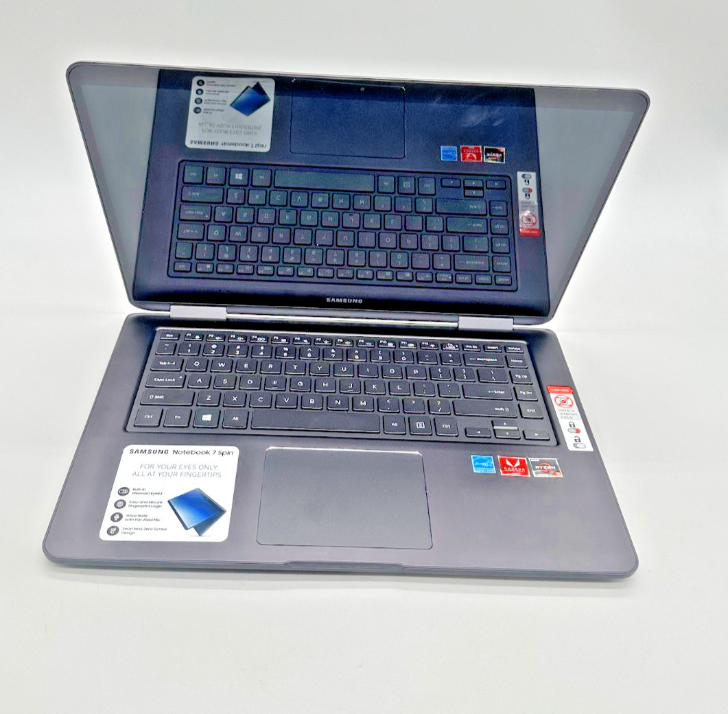 Samsung Notebook  15.6''NP750QUB AMD RYEN 5 3500U  256GB SSD 8GB DDR4 BLACK /C