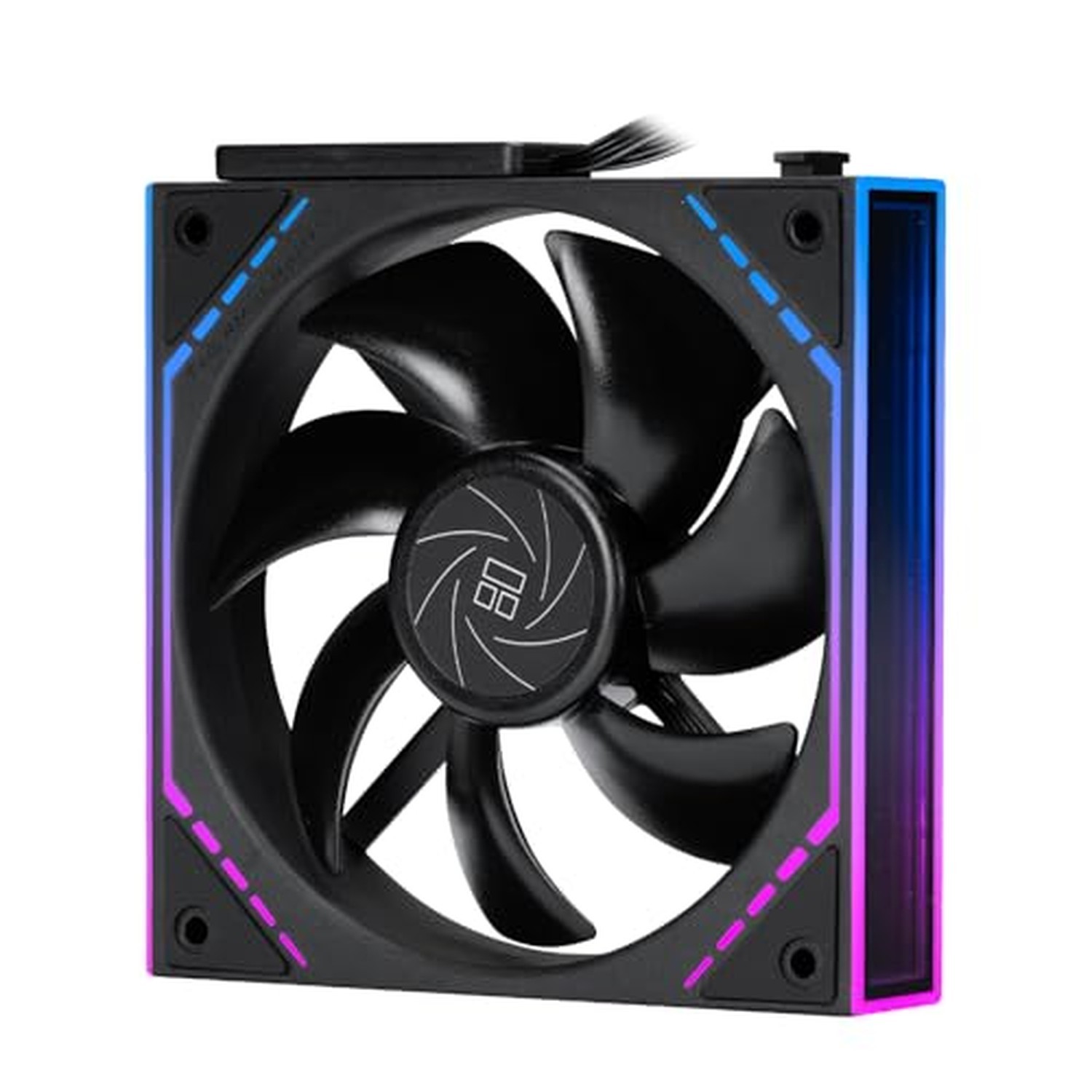 TL-M12Q X1 120mm ARGB Case Fan, 2000RPM 68.9CFM Black 1