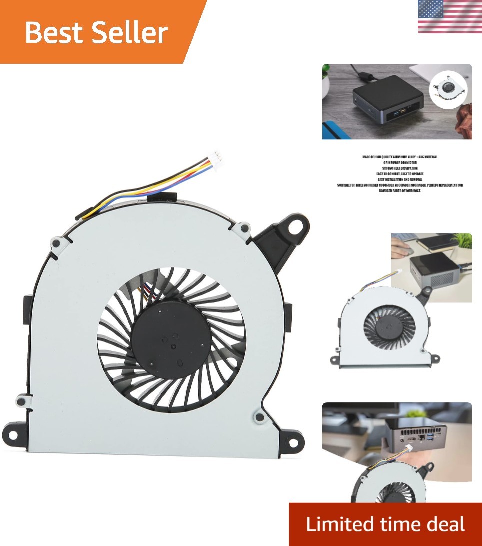 High-Performance Intel CPU Cooling Fan - Easy Install & Efficient Air Flow