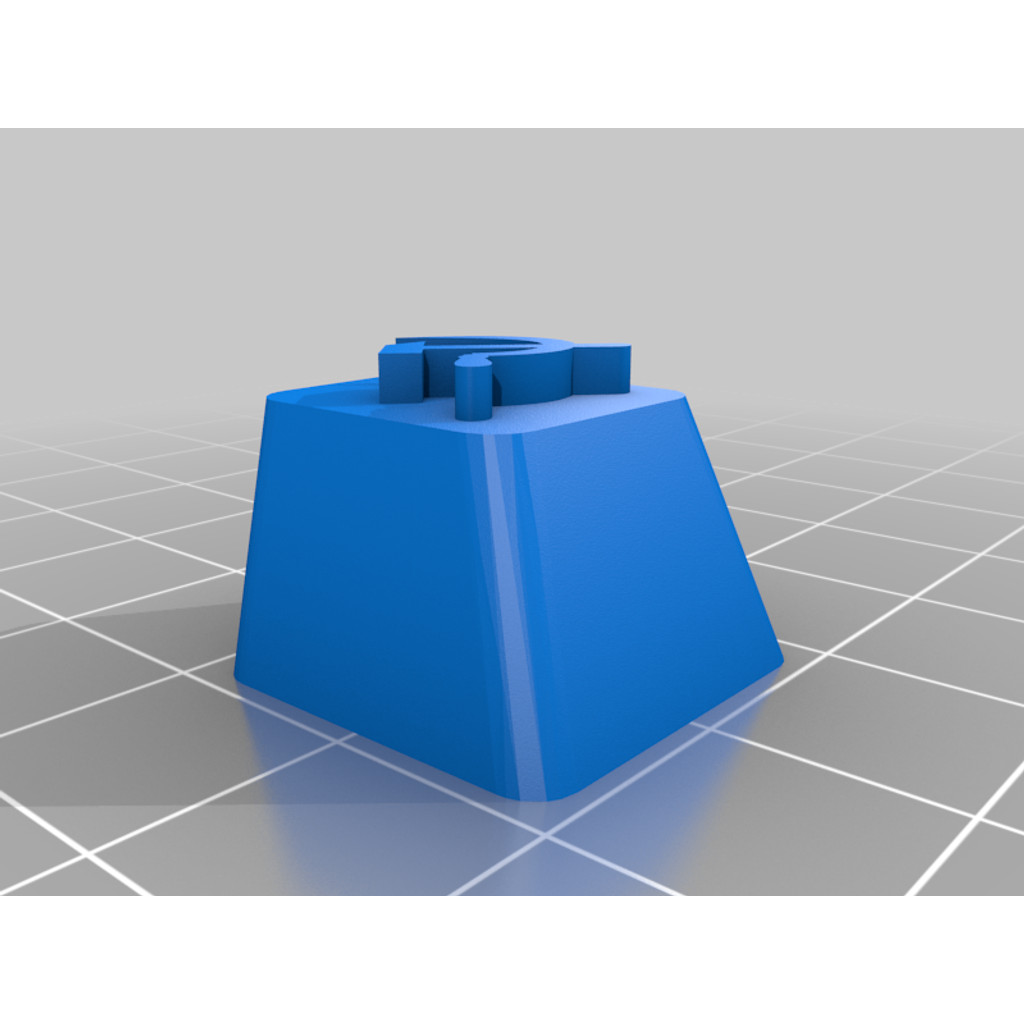 Soviet Cherry MX key cap 3D-Printed