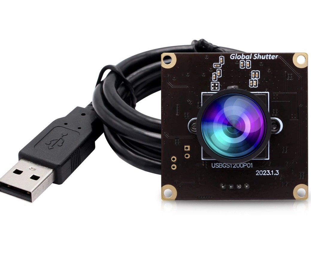 ELP-USBGS1200P01-H120 AR0234 Global Shutter USB Camera 1200P 120° UVC Module