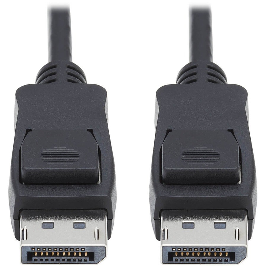 Tripp Lite 15ft DisplayPort 1.4 Cable w/ Latching Connectors M/M Black P580015V4