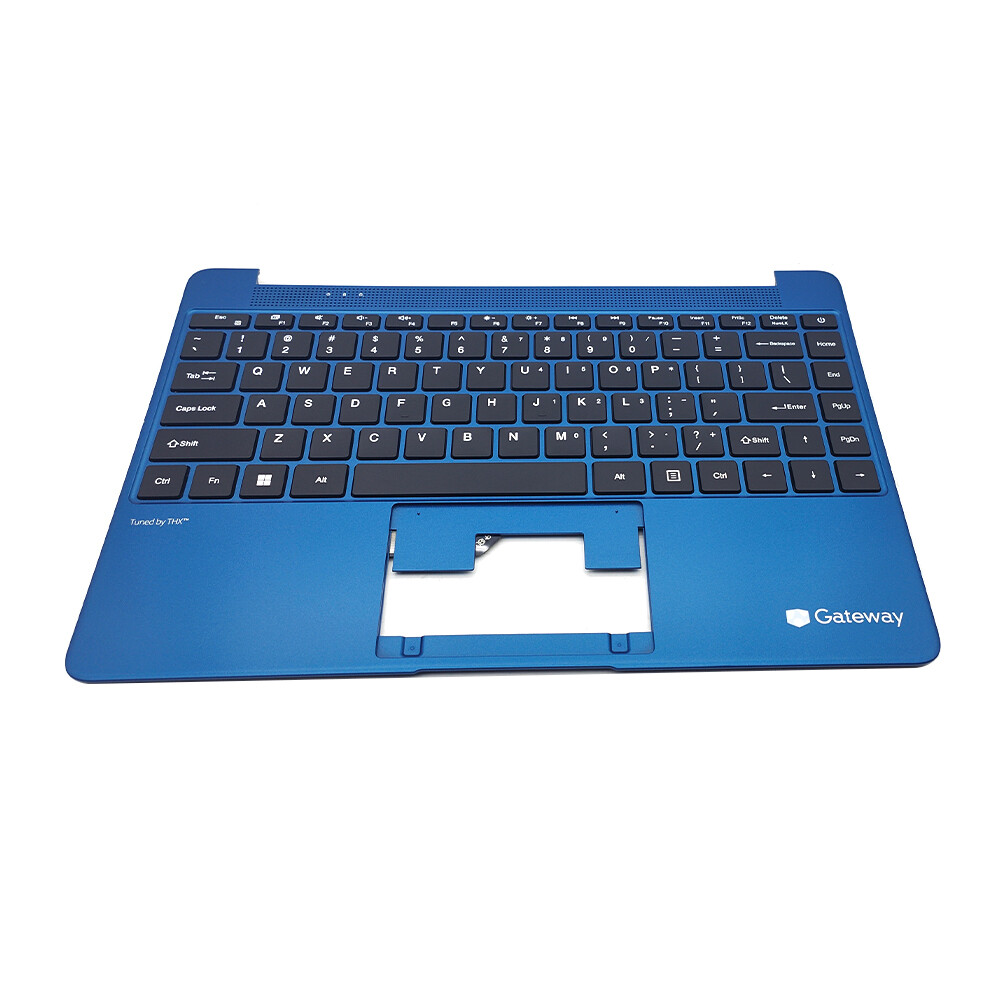 Palmrest Keyboard 14in For Gateway GWTN141-6BL GWTN141-10BL GWTN141-4BL Blue US
