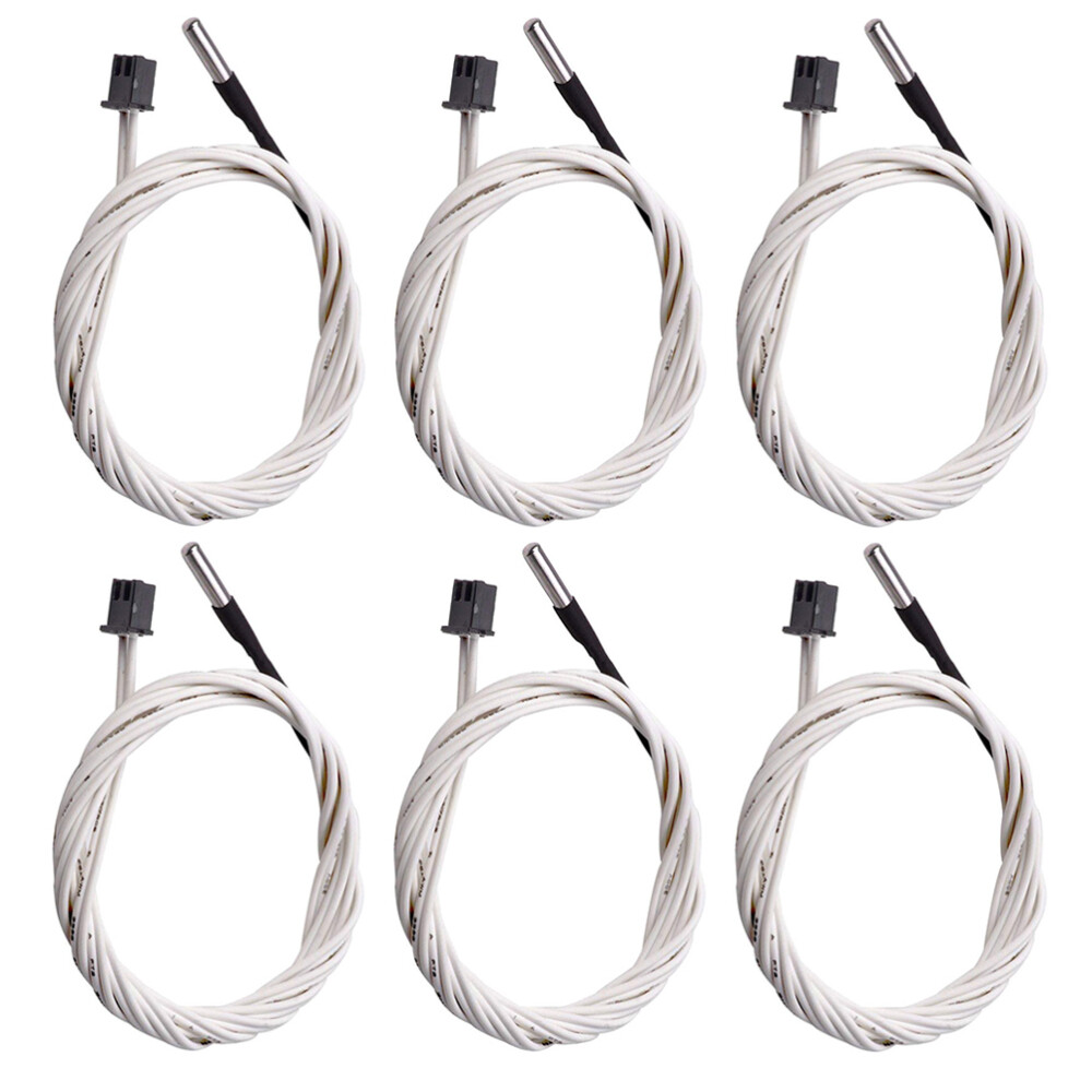 6pcs Thermistors High Temperature Thermistor Hot End Resistance 3D Printer Parts