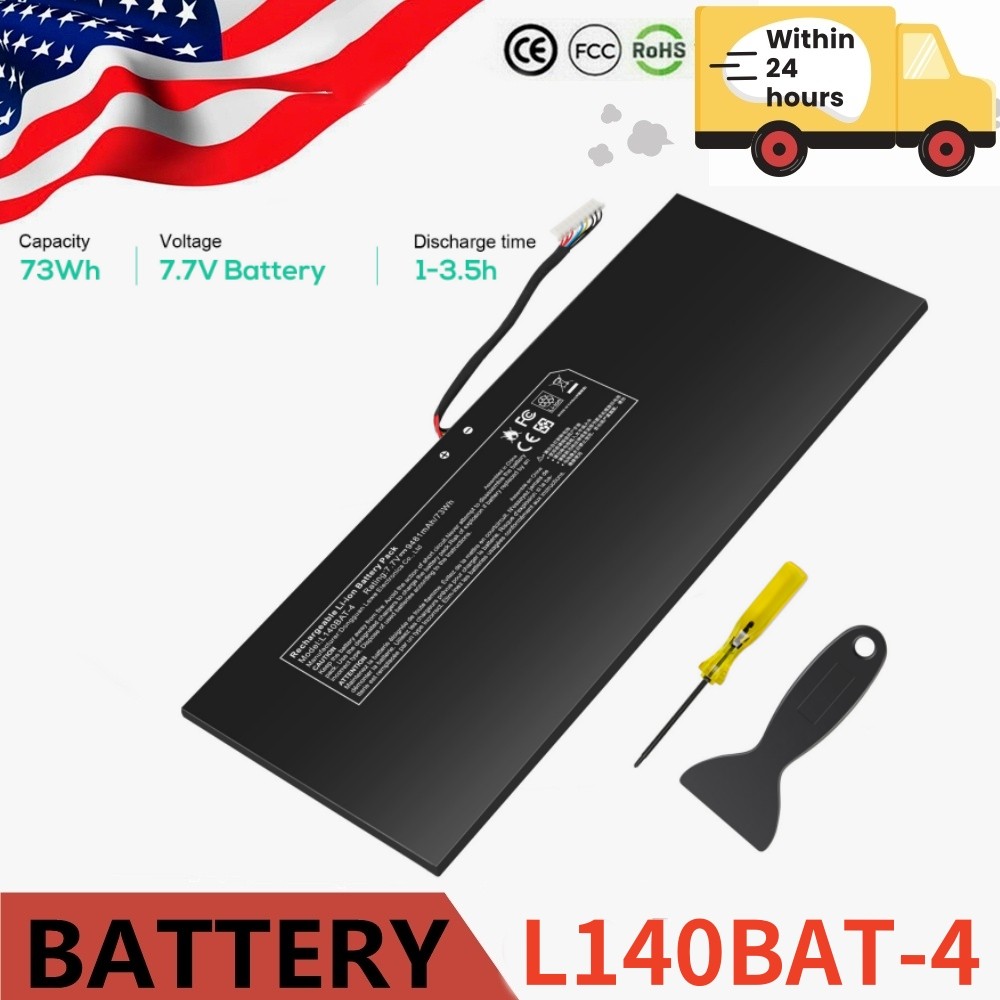 L140BAT-4 6-87-L140S-72B01 Laptop Battery for Lemp9 System76 Darter Pro 2021