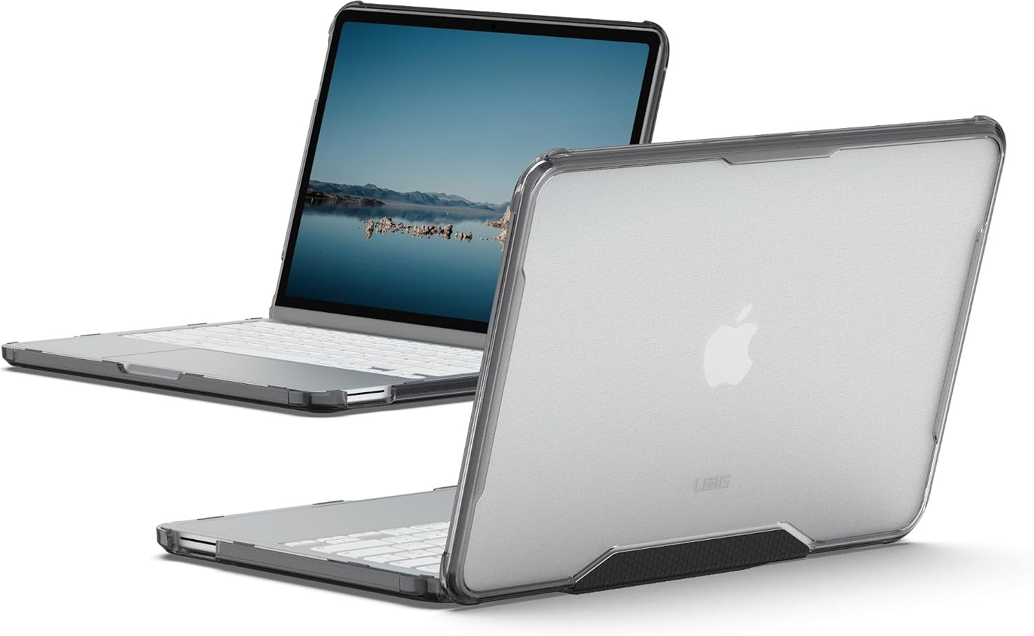 UAG Plyo for Macbook Neo Case, 13" 2026 A18 A3404, Transparent Clear Ice